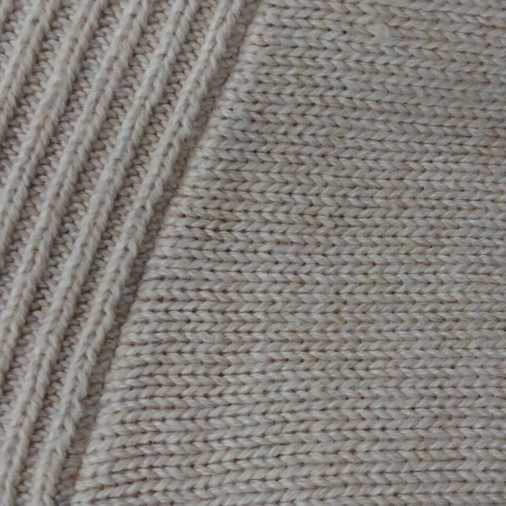 Eddie Bauer TXL Beige/Cream Cotton Crewneck Sweater - Picture 9 of 11